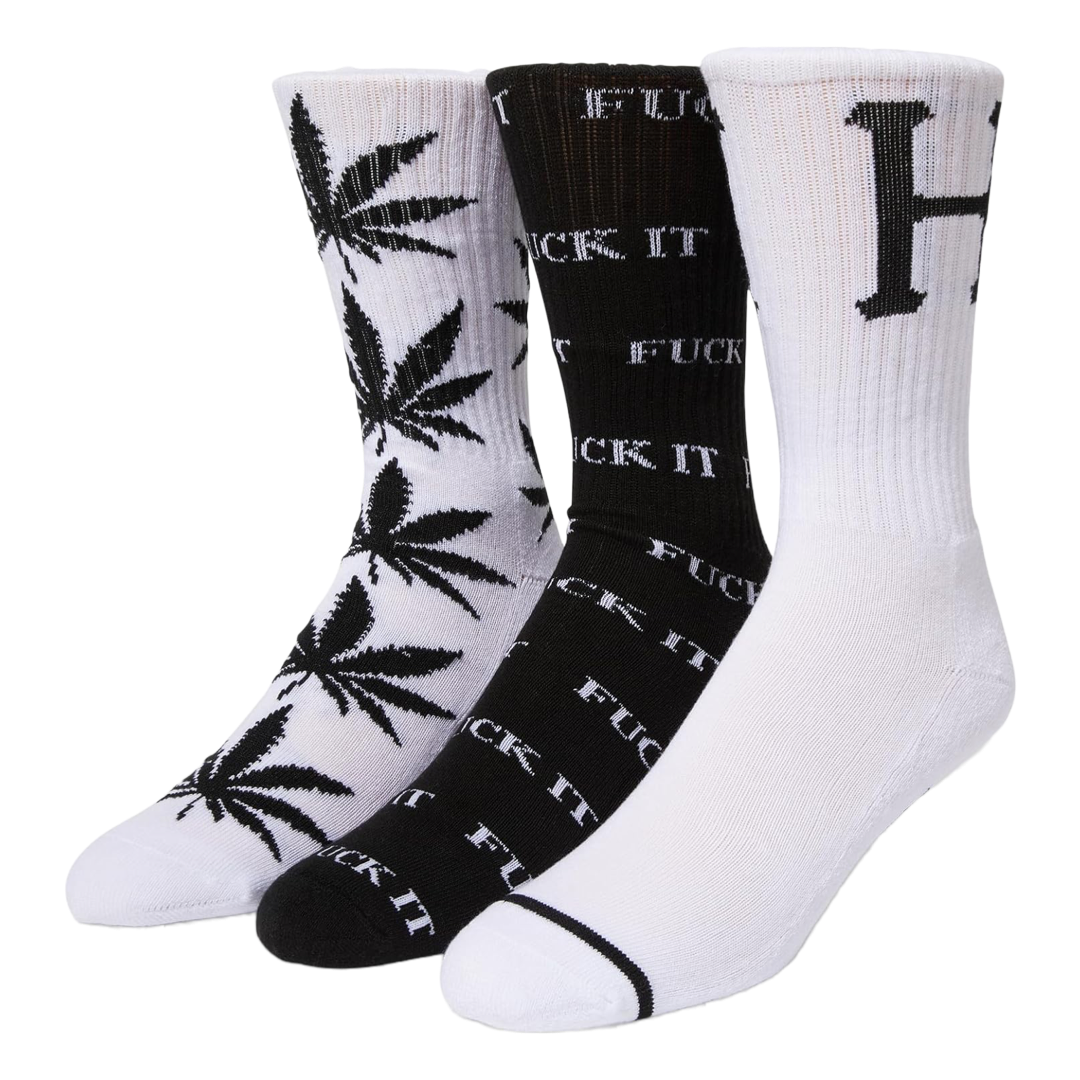 HUF - Huf Variety 3 Pack Socks