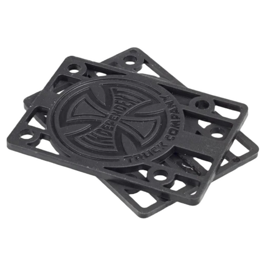 Independent Trucks - Riser Pads 1/8" (Black)