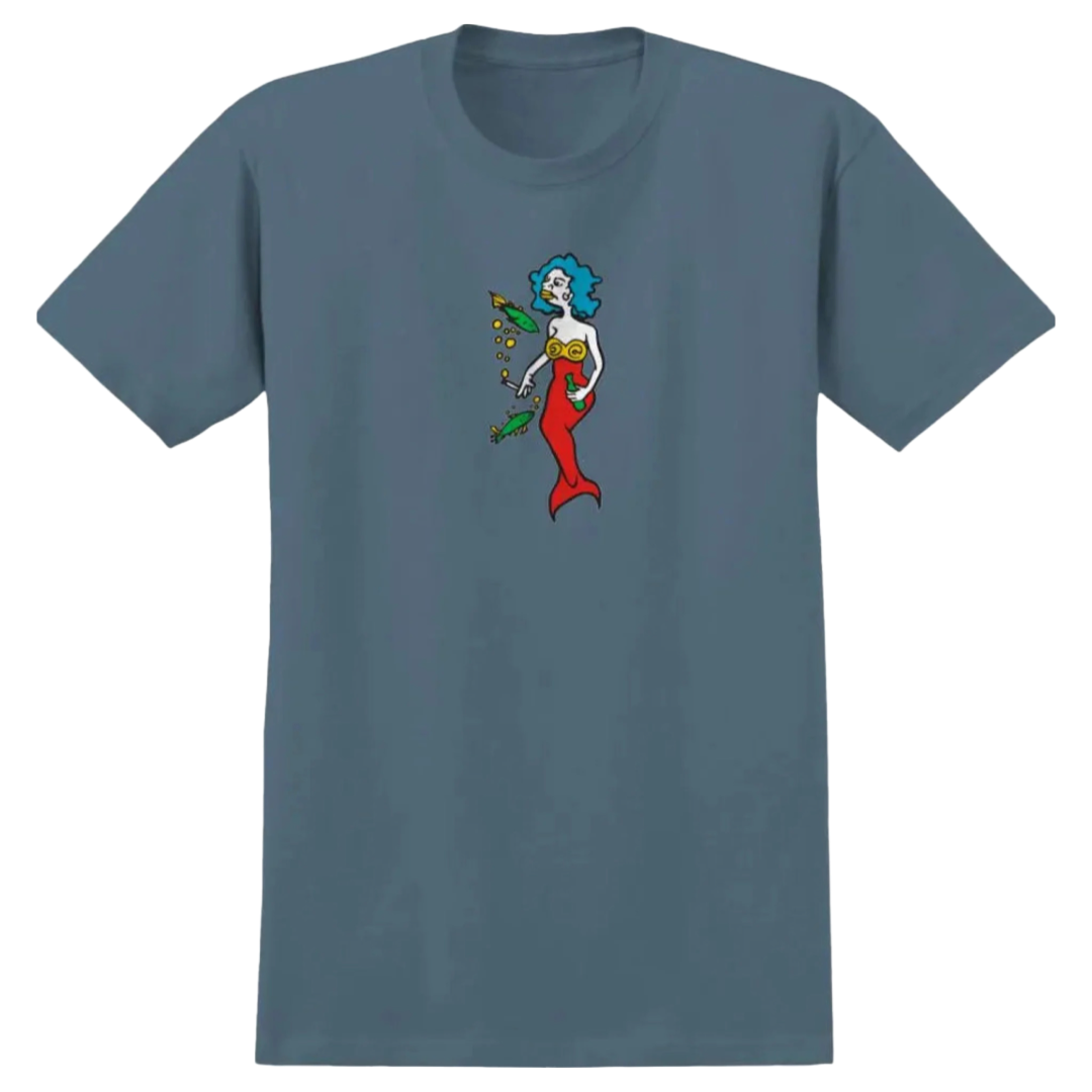 Krooked Skateboards - Mermaid T-Shirt