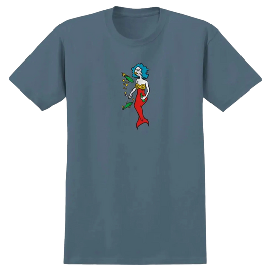 Krooked Skateboards - Mermaid T-Shirt