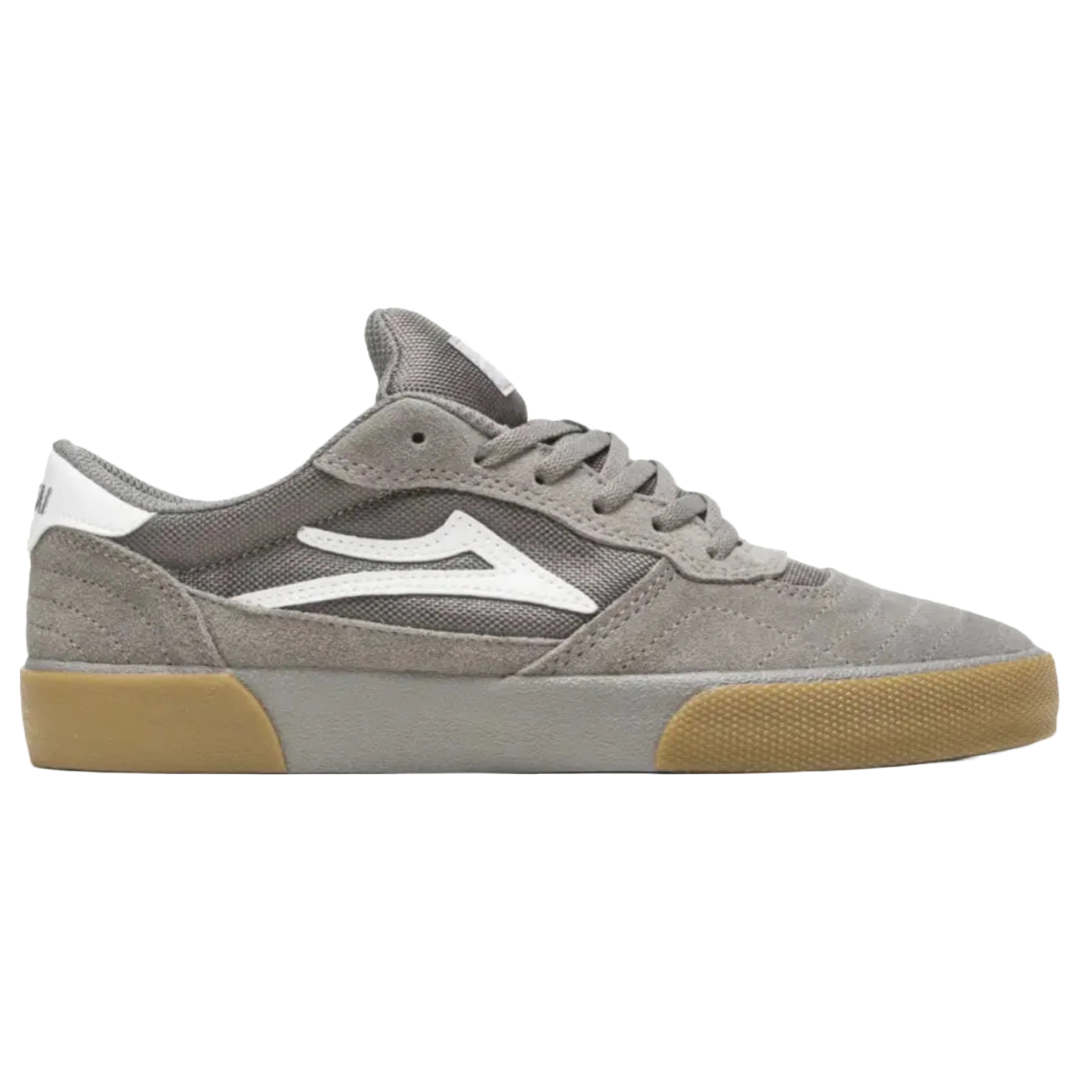 Lakai - Cambridge Skate Shoes - (Light Grey/Gum)