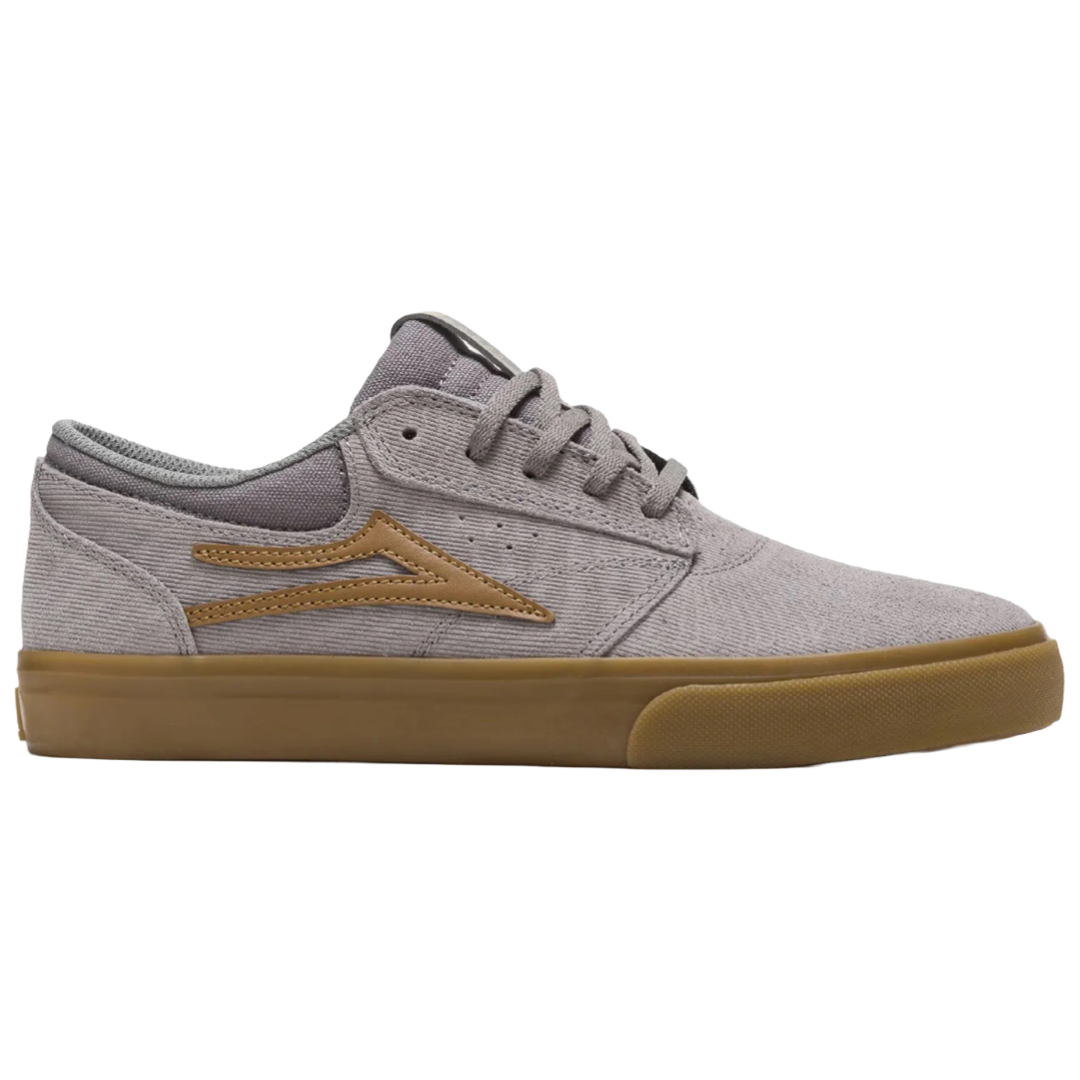 Lakai - Griffin Skate Shoe (Grey/Cord)