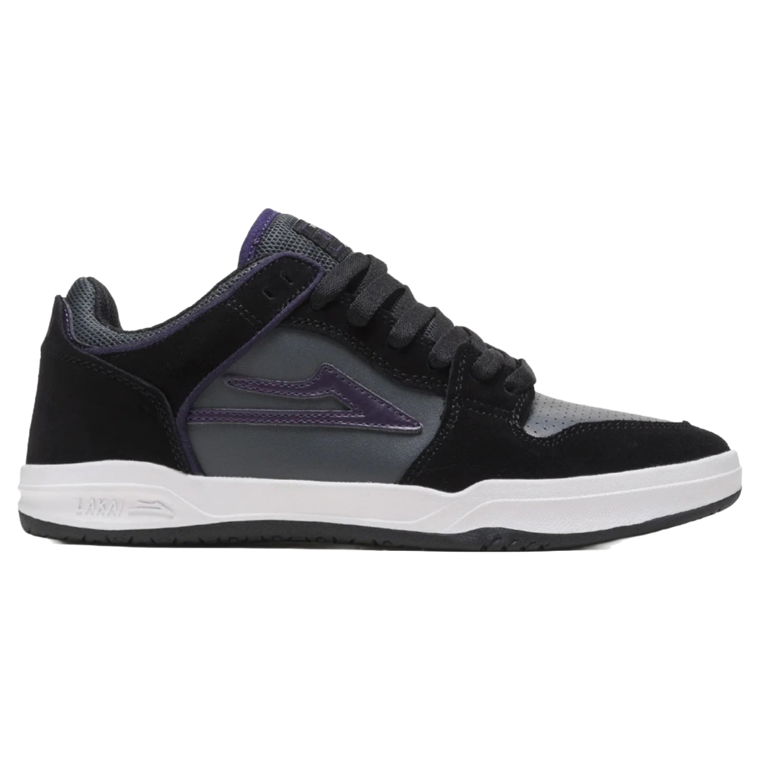 Lakai - Telford Low Skate Shoe (Black/Grey)