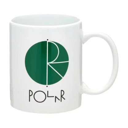 Polar Skate Co. - Fill Logo Mug (White/Green)