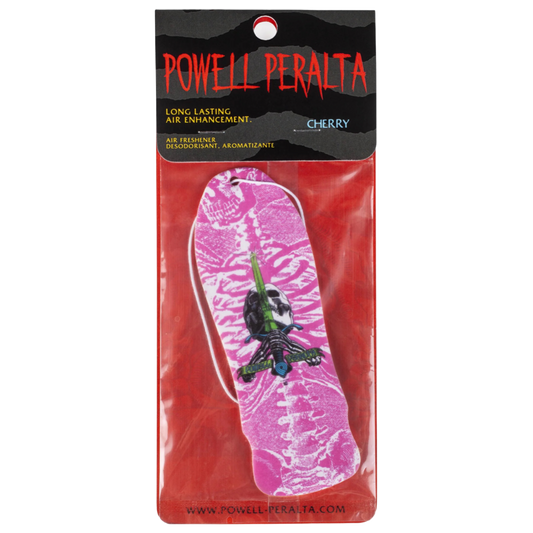 Powell Peralta - OG GeeGah Skull & Sword Pink Air Freshener (Cherry Scented)
