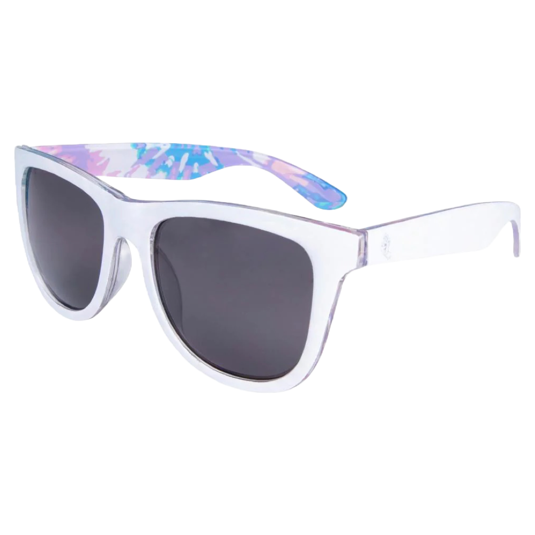 Santa Cruz - Tie Dye Hand Sunglasses (White)