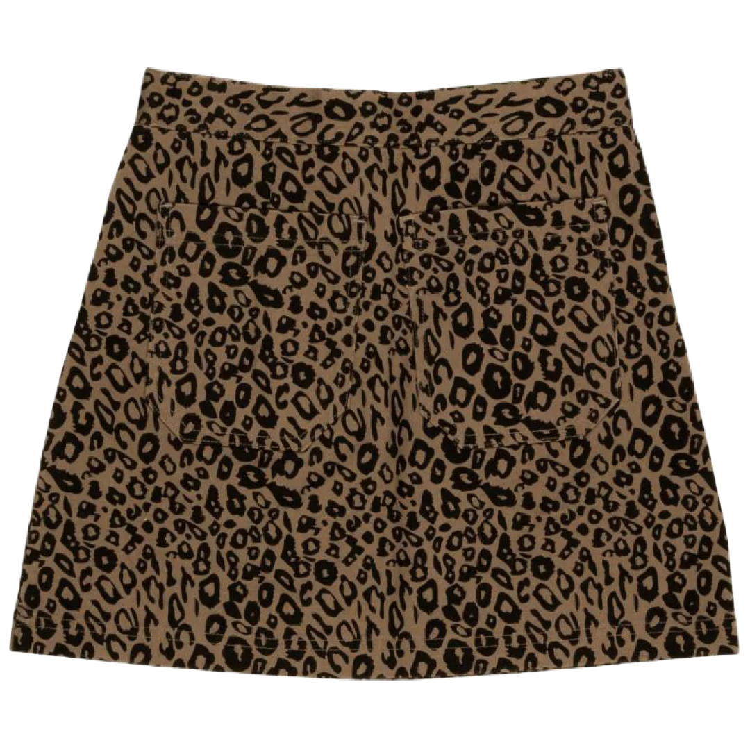 Santa Cruz - Women's Bail Skate Skirt (Leopard)