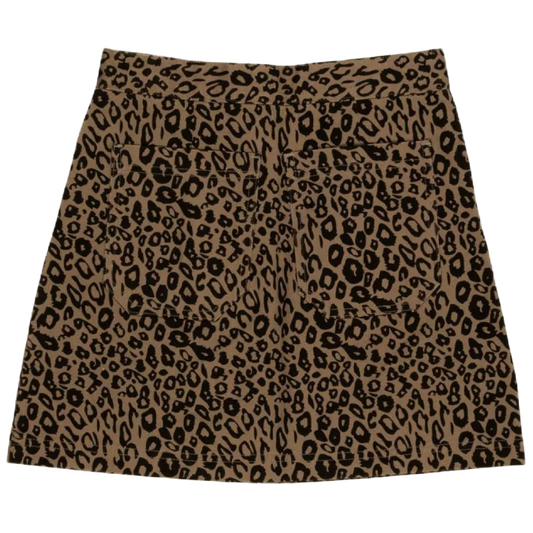 Santa Cruz - Women's Bail Skate Skirt (Leopard)