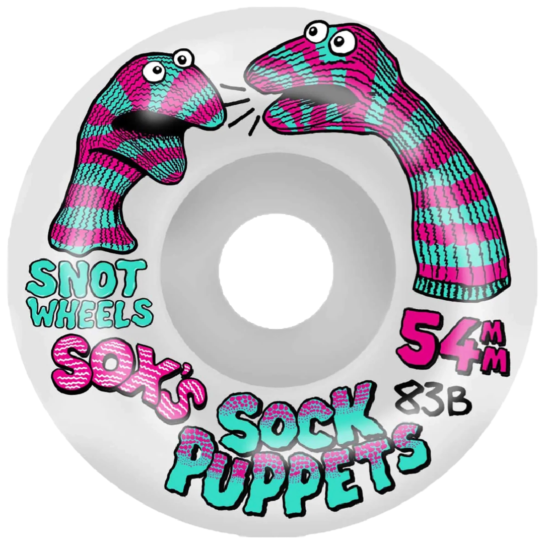 Snot Wheels - Sox Sock Puppets 54mm Wheels (83b)