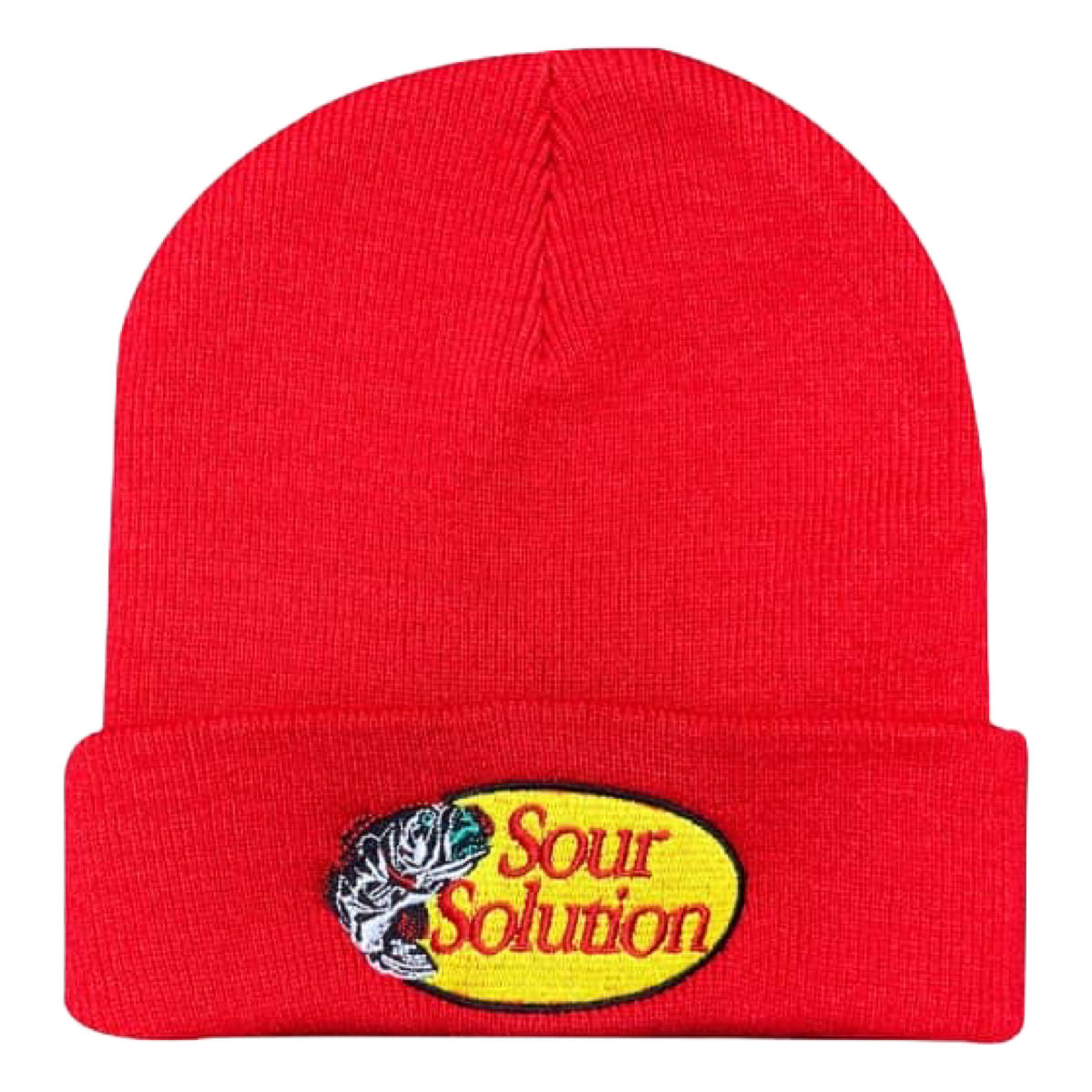 Sour Solution - Bass Beanie - Red