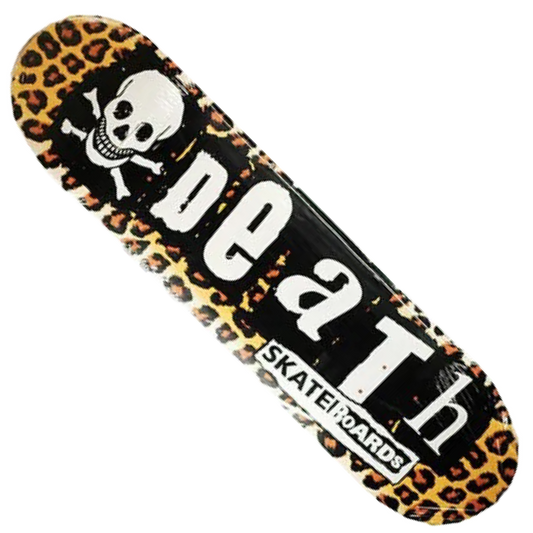 Death Skateboards - 'Leopard Punk' 8.25” Deck