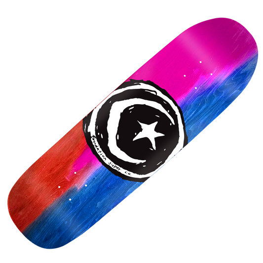Foundation Skateboards - 'Star & Moon Dyed' 8” Shaped Deck