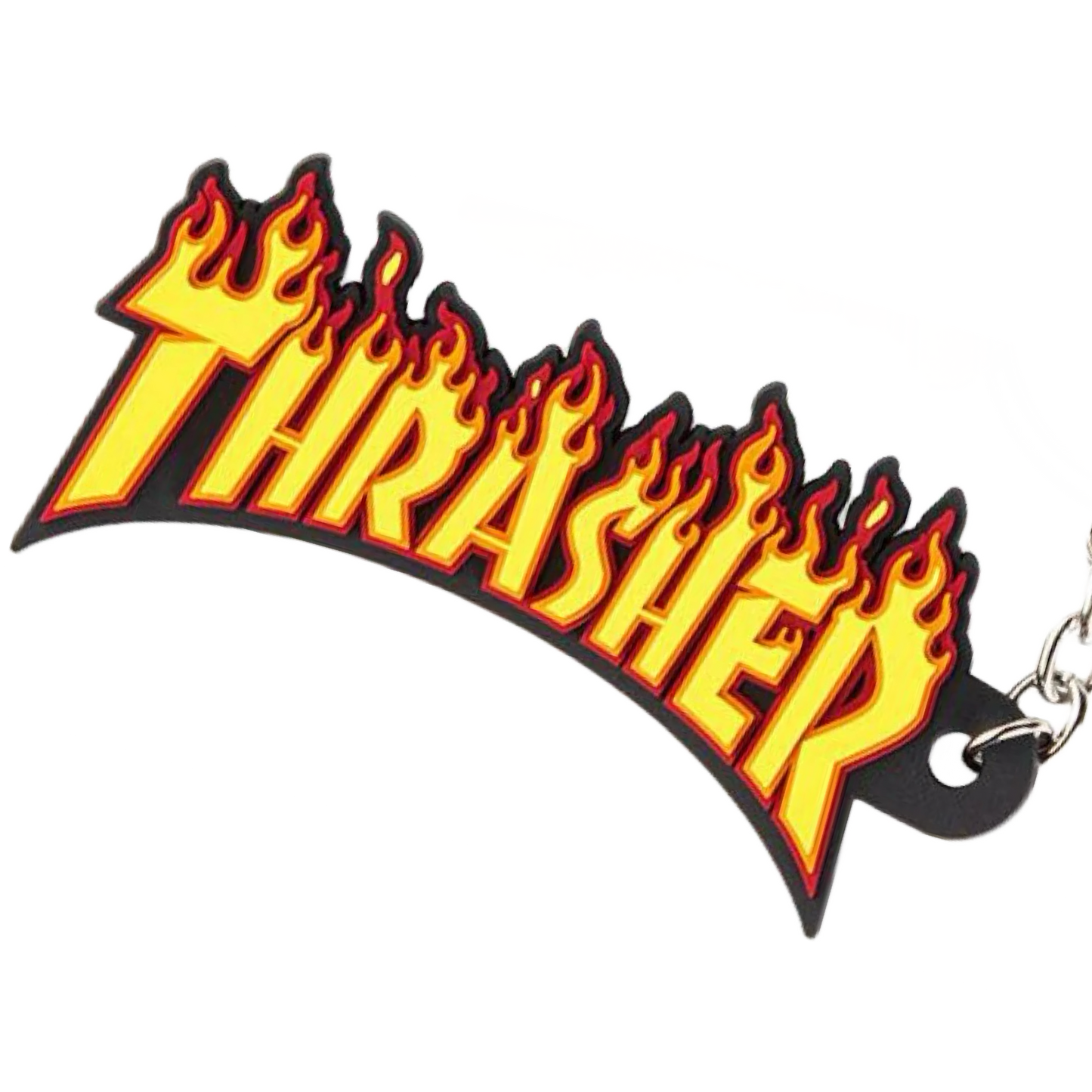 Thrasher Magazine - Flame Logo Keychain