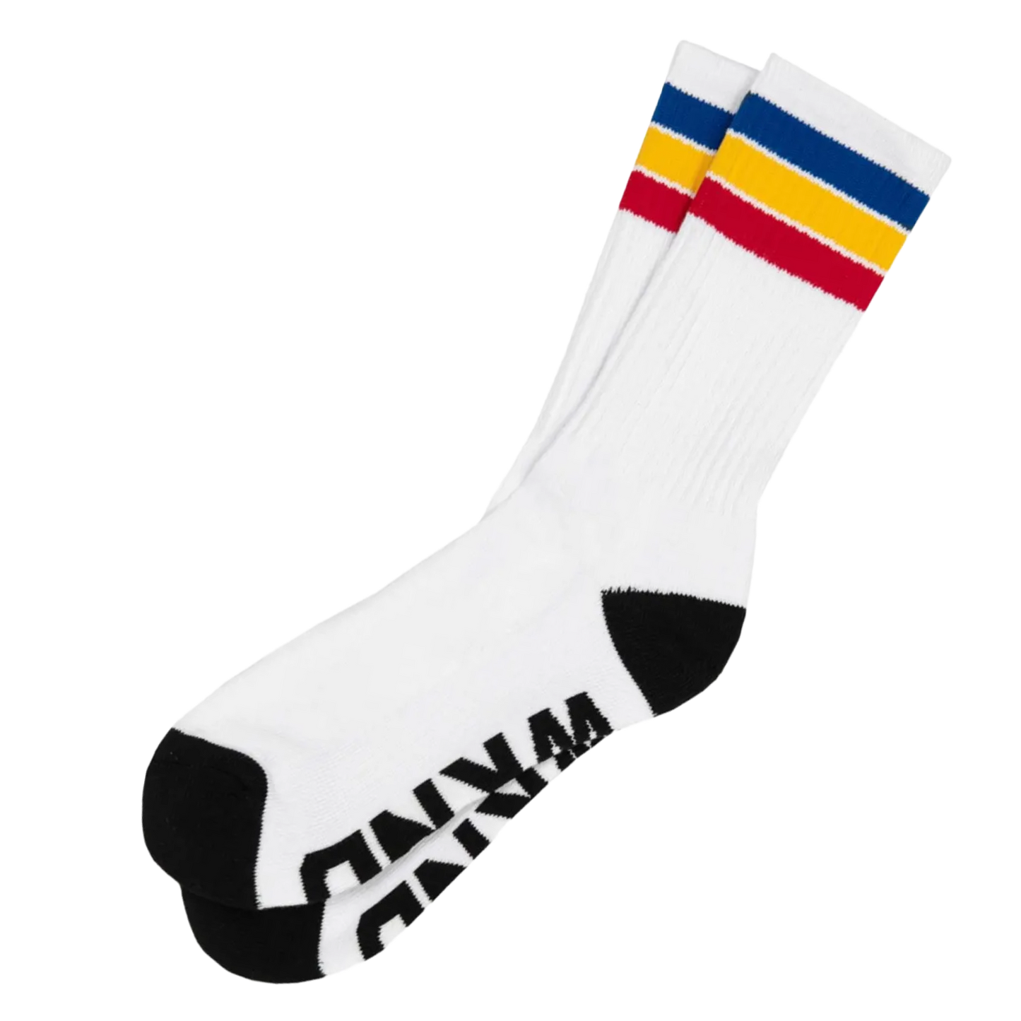 WKND Skateboards - Stripe Socks (White)