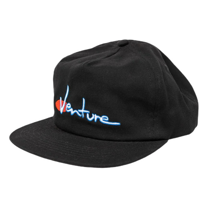 Venture Trucks - 90s Snapback Cap (Black/White/Blue/Red)