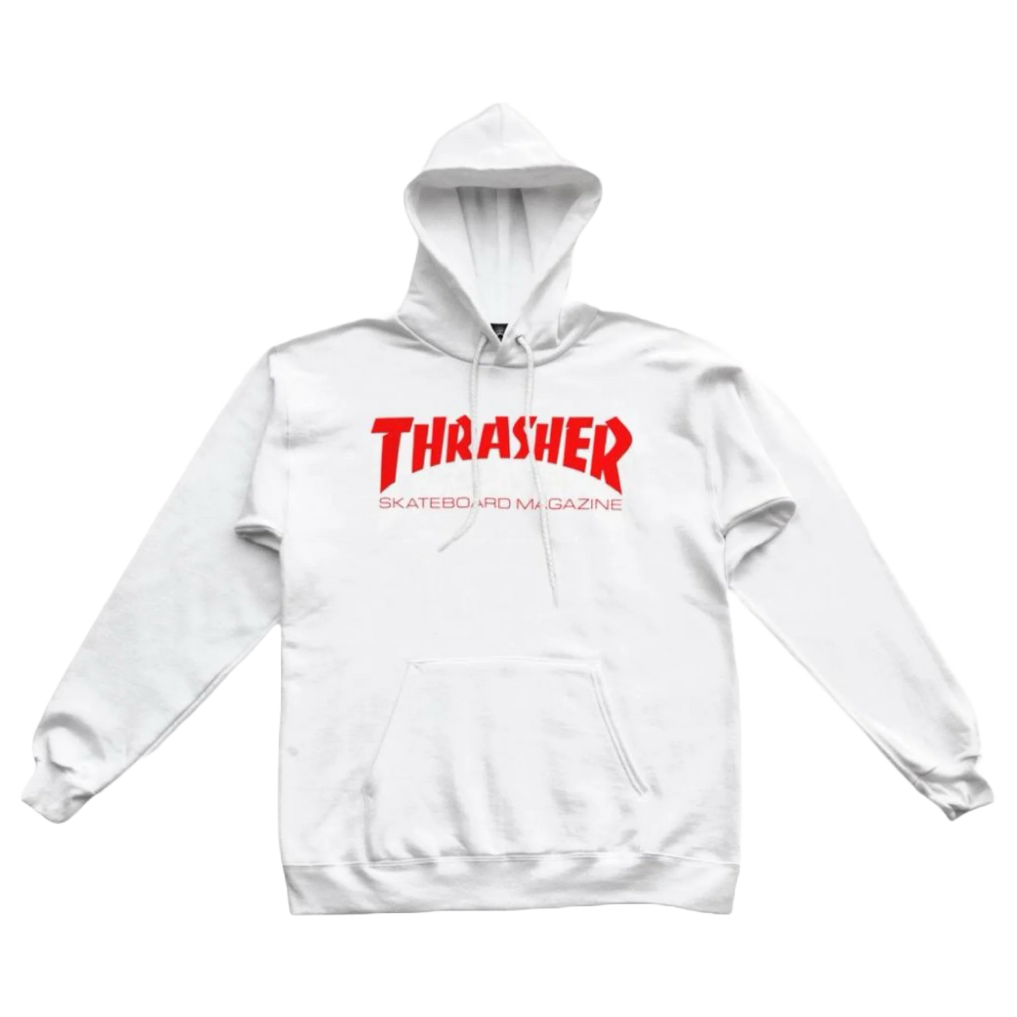 Thrasher Magazine - Skate Mag Hood (White/Red)