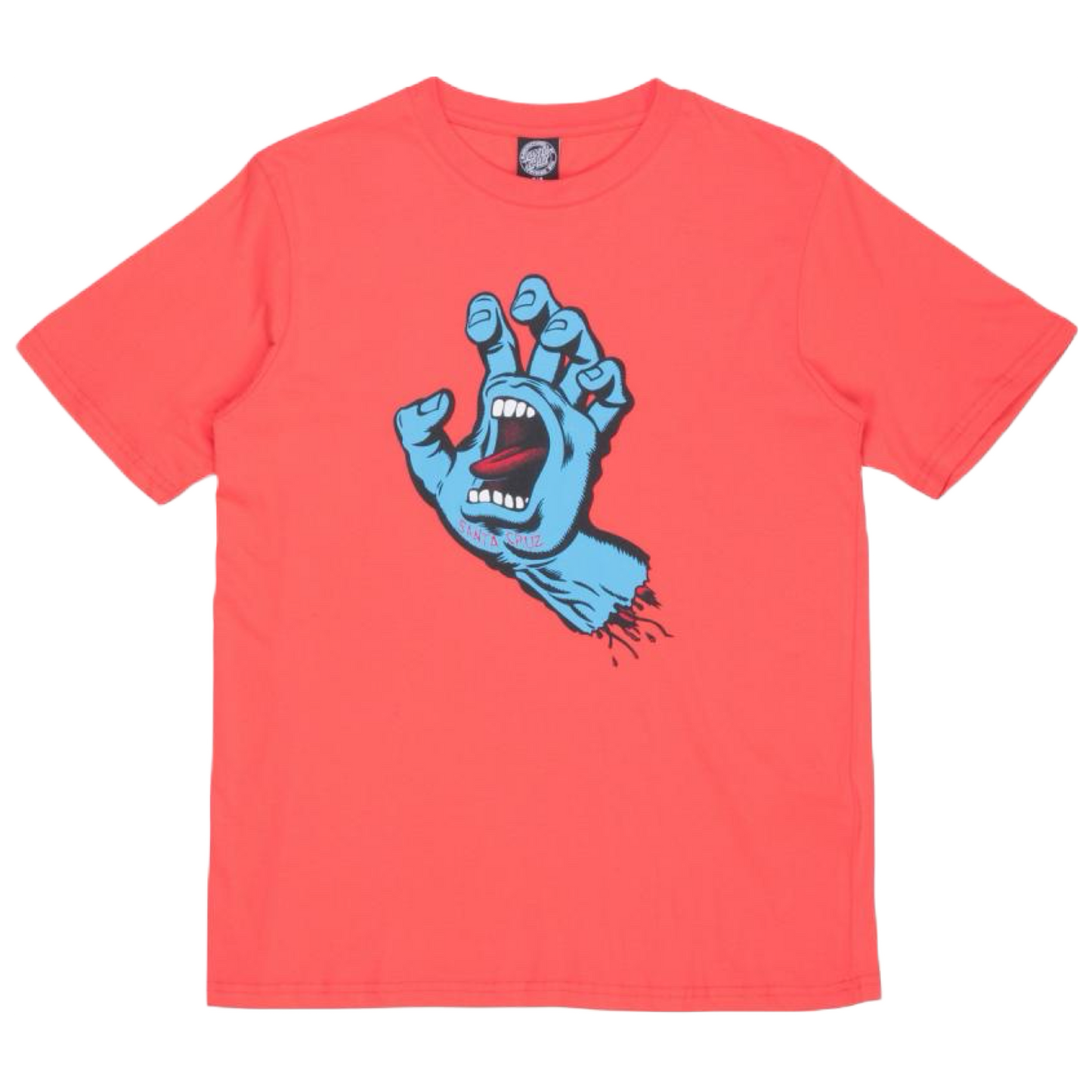 Santa Cruz - Women's Screaming Hand T-Shirt (Diva Pink)