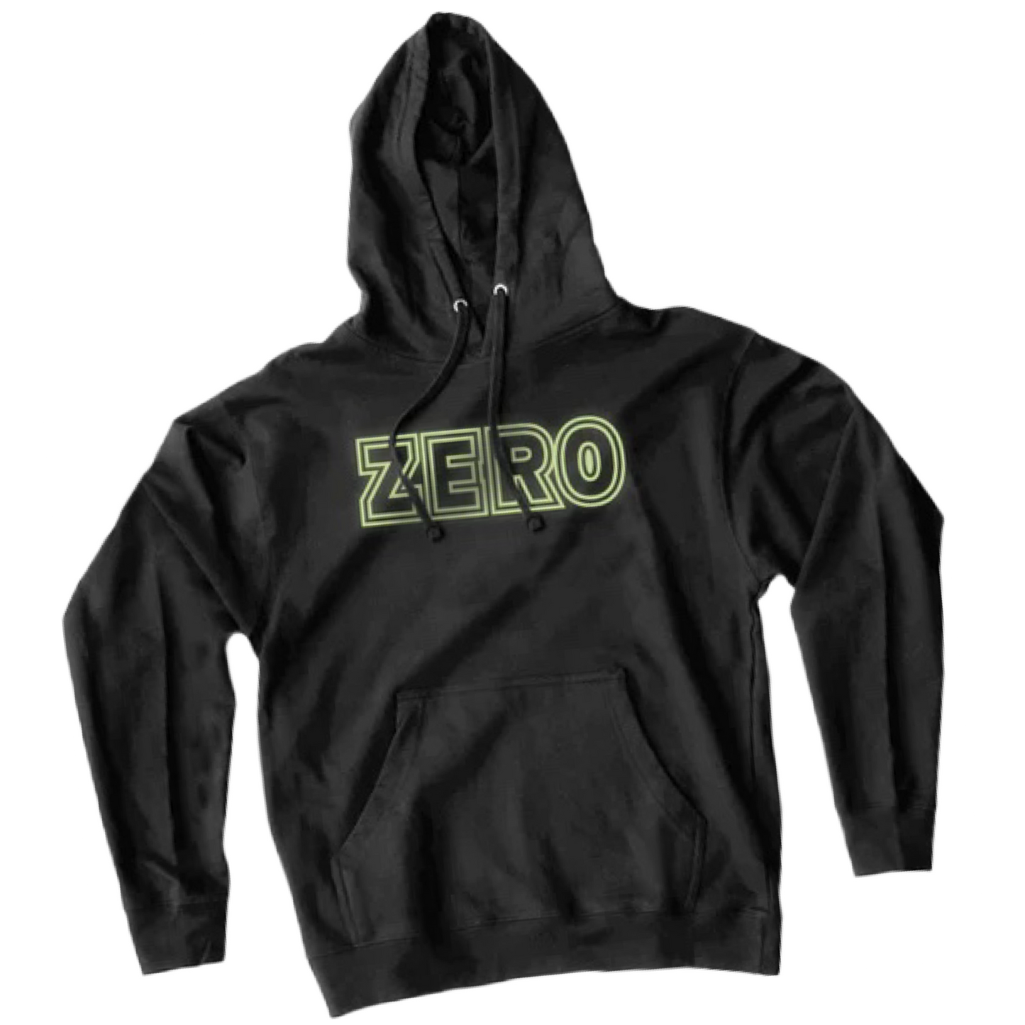 Zero Skateboards - GITD Bold Hoodie (Black)