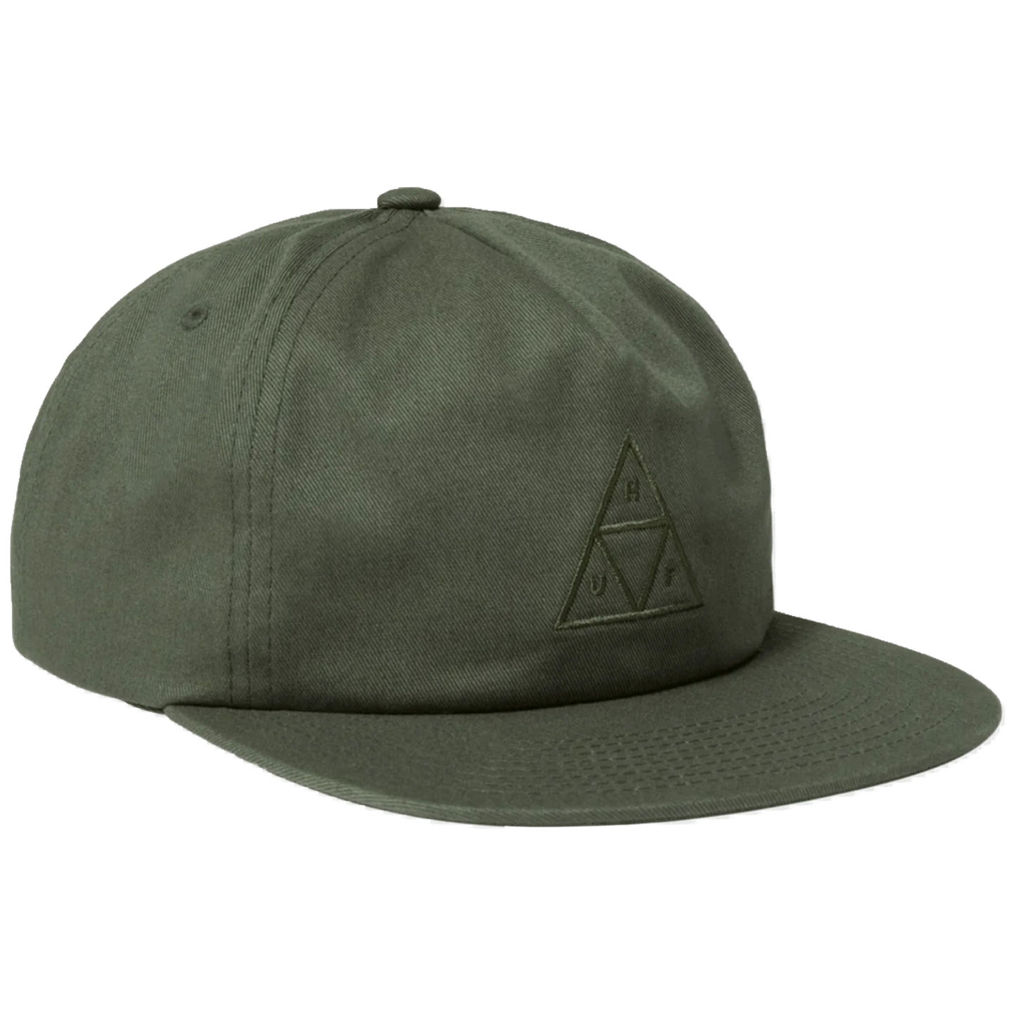 HUF - Set Triple Triangle Snapback (Olive)