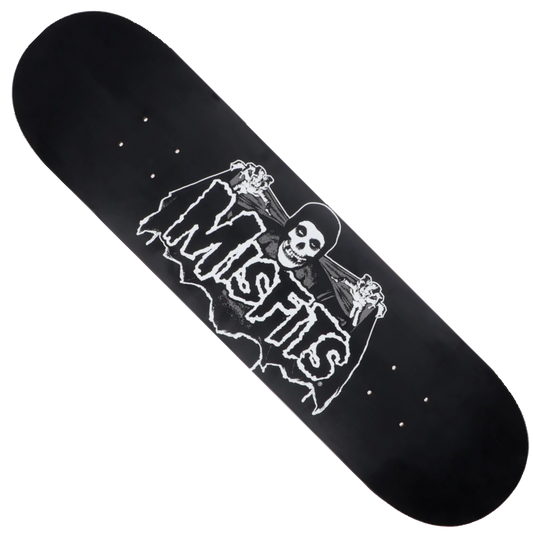 Zero Skateboards - Zero x Misfits ‘Bat Fiend' GITD 8.25" Deck