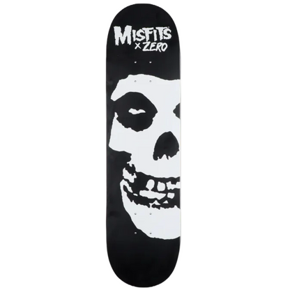 Zero Skateboards - Zero x Misfits ‘Fiend Skull' GITD 8.25" Deck