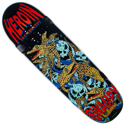 Heroin Skateboards -  Swampy Gators Deck