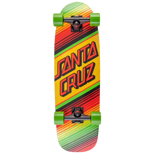 Santa Cruz - Serape Street Skate Santa Cruzer 8.79" Complete