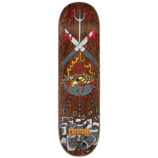 Creature Skateboards -  Milton Martinez 'Stab-BQ' 8.6" Deck