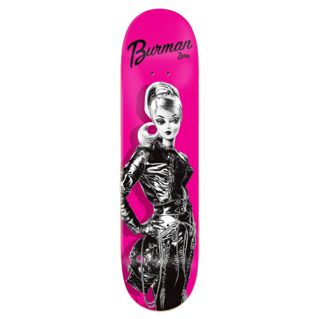 Zero Skateboards - Dane Burman 'Barbie' 8.25" Deck