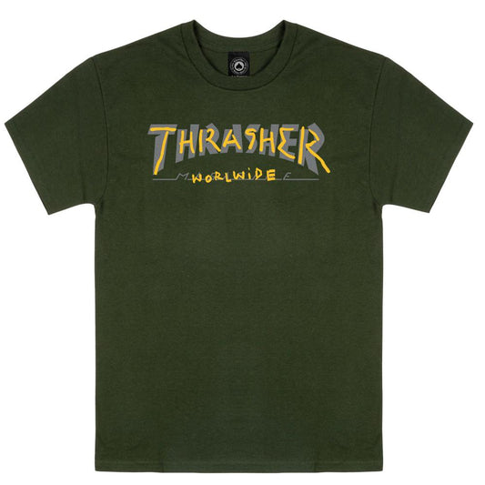 Thrasher Magazine - ‘Trademark’ Tee (Forest Green)