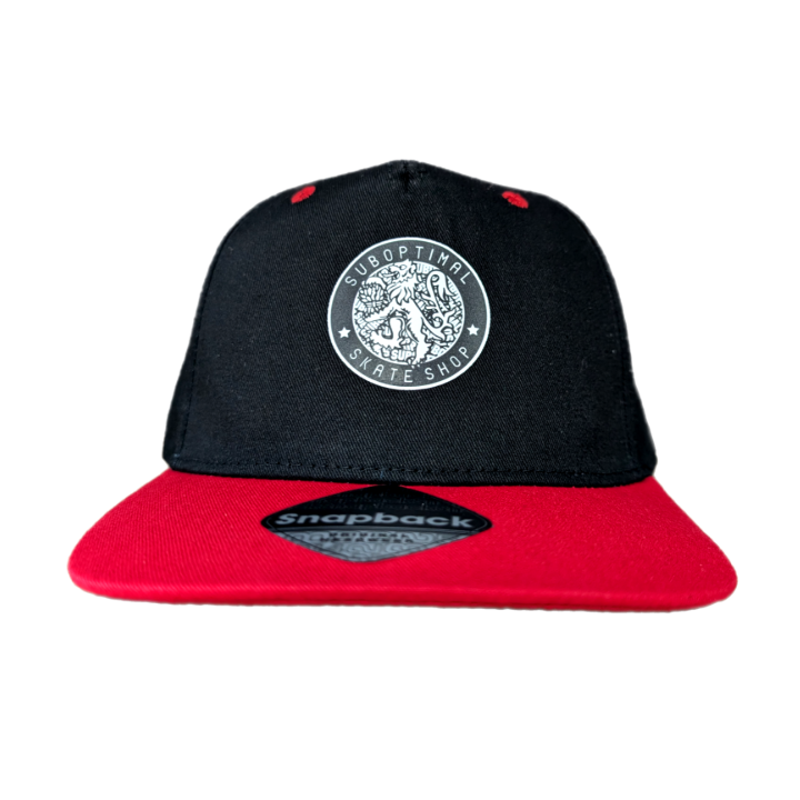 Suboptimal - Own Goal Header Cap (Black/Red)