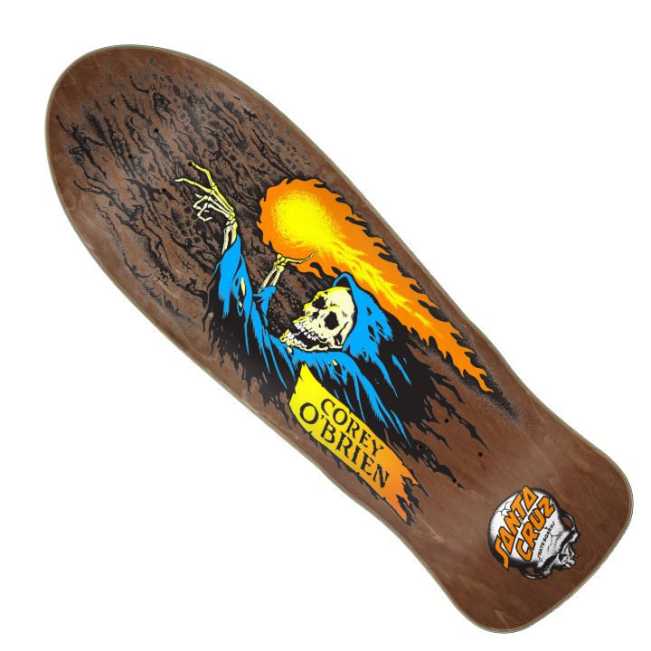 Santa Cruz - Corey O'Brien ‘Reaper' Reissue 9.85” Deck