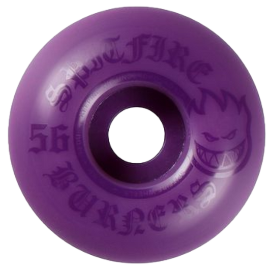 Spitfire Wheels - Burners 99a 56mm Wheels (Purple)