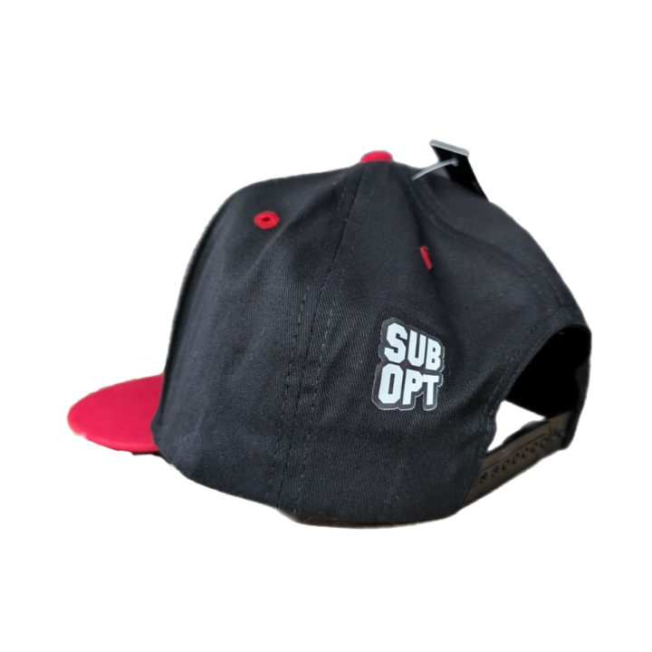 Suboptimal - Own Goal Header Cap (Black/Red)