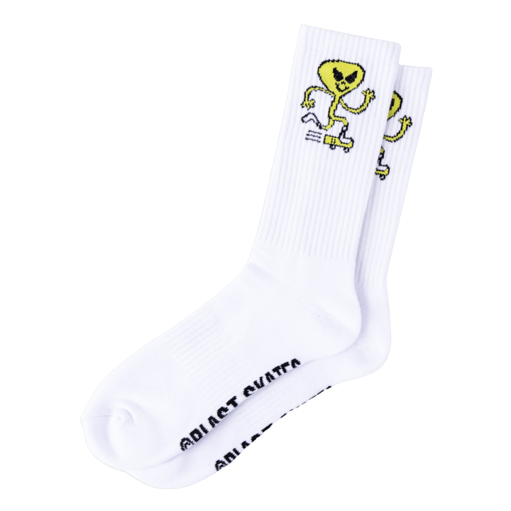 Blast Skates -  Alien Mascot Socks