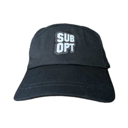 Suboptimal - Stack Logo Cap (Black)