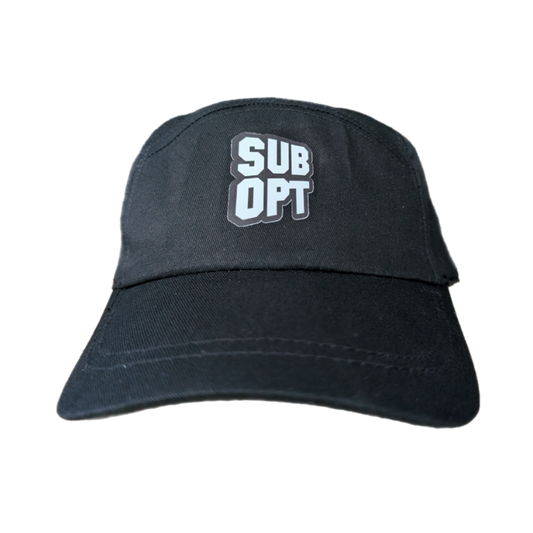 Suboptimal - Stack Logo Cap (Black)