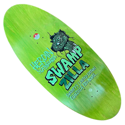 Heroin Skateboards -  Swampzilla Egg 13" Deck