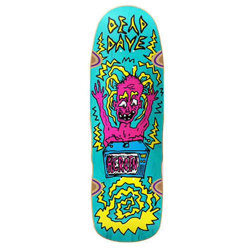 Heroin Skateboards - Dead Dave TV Casualty 10.125" Deck
