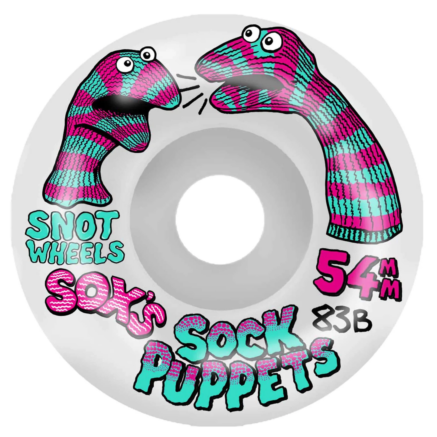 Snot Wheels - Sox Sock Puppets 54mm Wheels (83b)