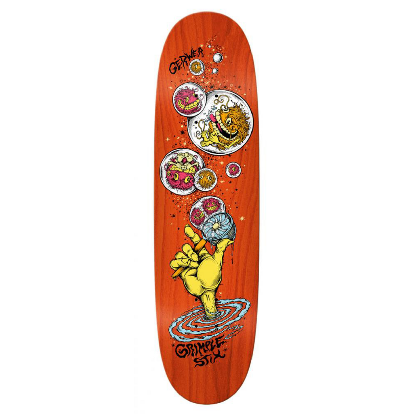 Anti Hero Skateboards - Frank Gerwer ‘Grimplestix Backpage’ 8.38" Deck