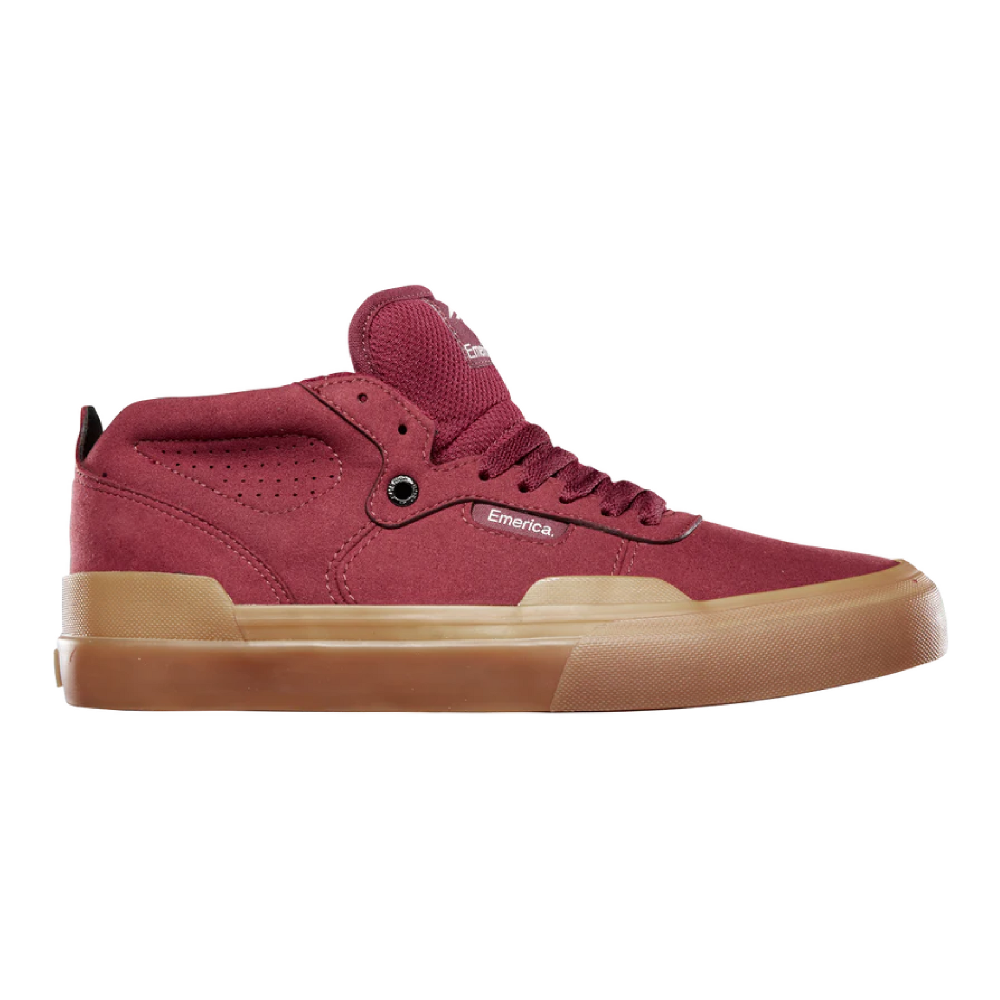 Emerica burgundy shoes sales