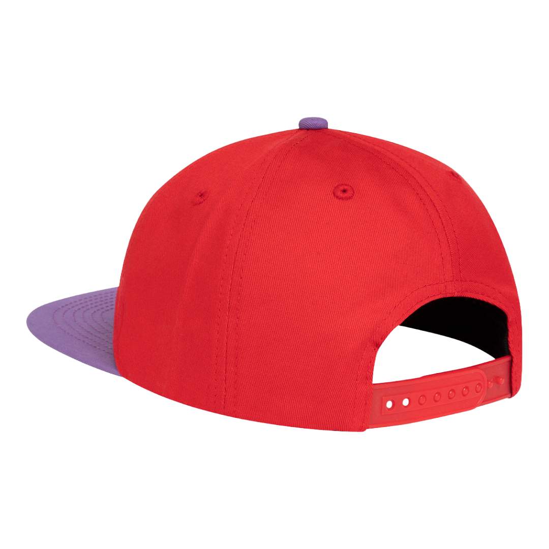 Sci-Fi Fantasy - Business Post Hat (Red/Violet)
