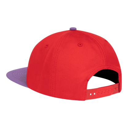 Sci-Fi Fantasy - Business Post Hat (Red/Violet)