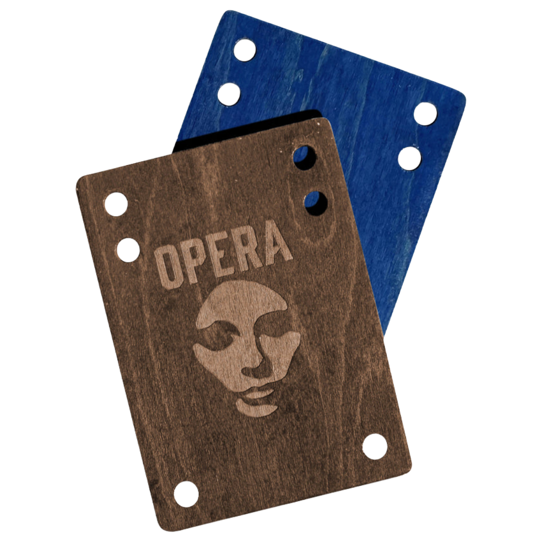 Opera Skateboards - Ply Wood Riser Pads 5ply 1/4"