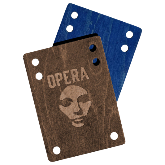 Opera Skateboards - Ply Wood Riser Pads 5ply 1/4"