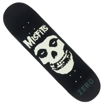 Zero Skateboards - Misfits x Zero 'Fiend Skull' GITD 8.5" Deck