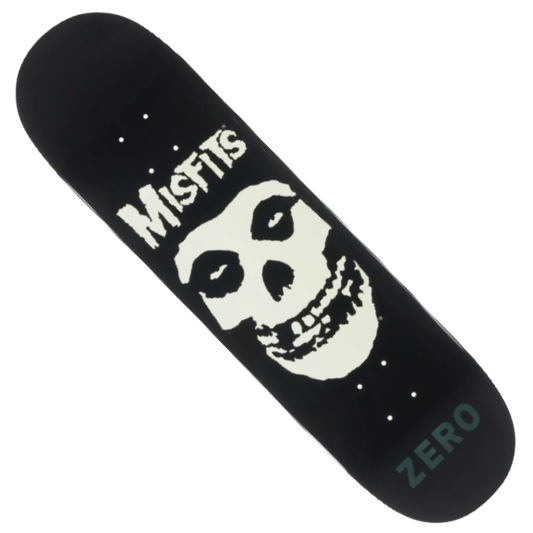 Zero Skateboards - Misfits x Zero 'Fiend Skull' GITD 8.5" Deck