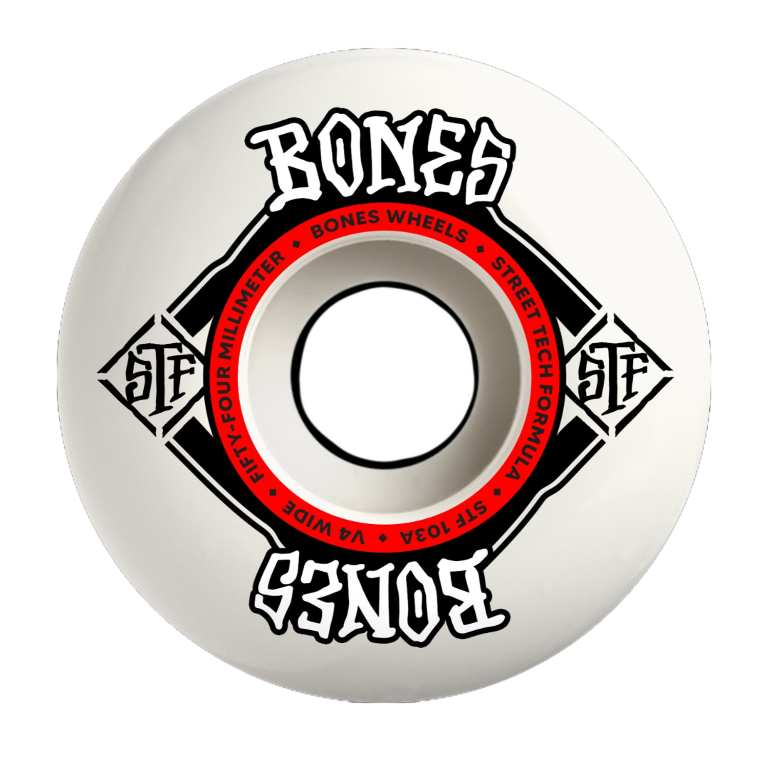 Bones Wheels - STF V4 Wide Wheels 54mm 103A