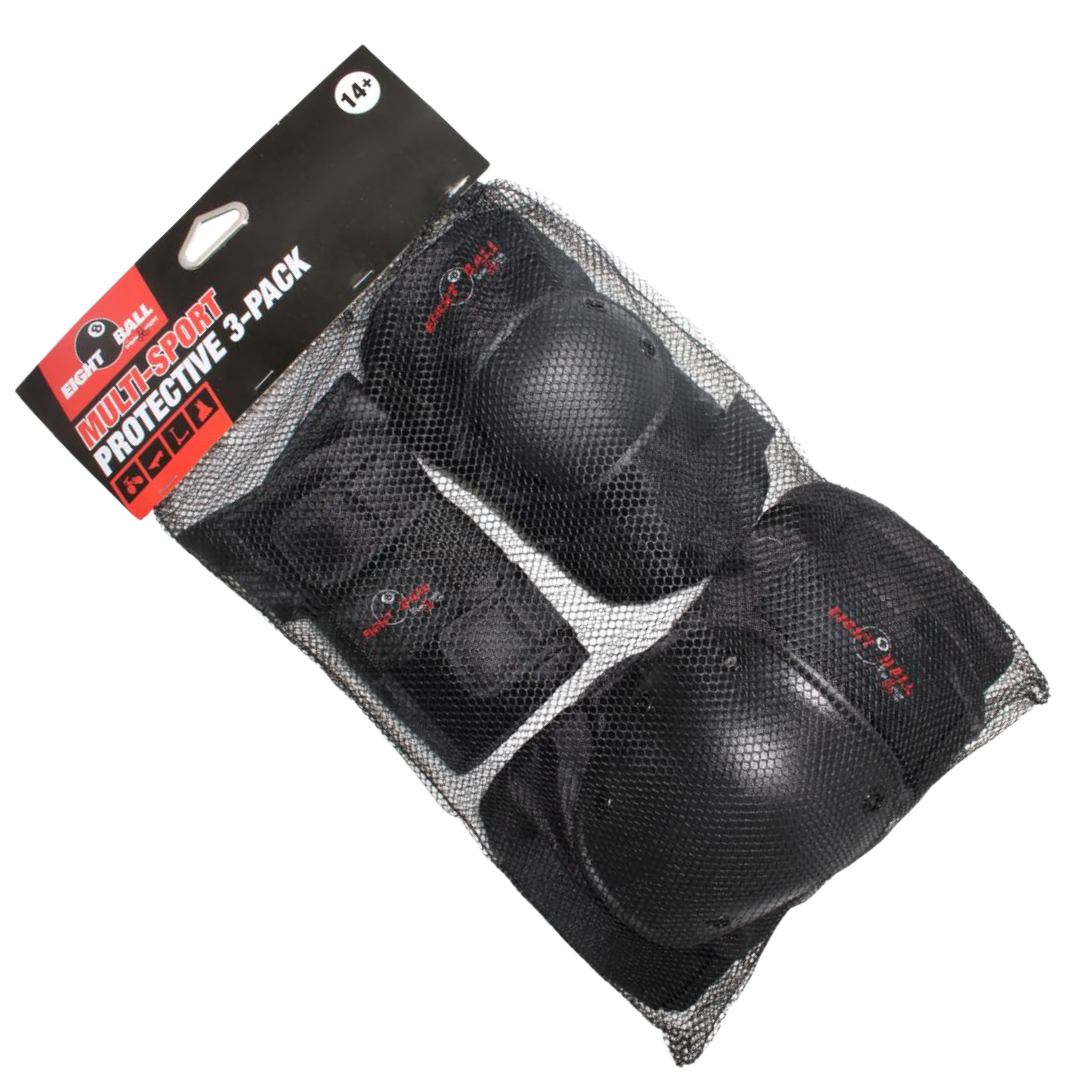Eight Ball - 3-Pack Pad Set (Junior/Extra Small)